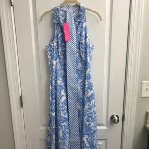 Lilly Pulitzer Chrisella Stretch Midi Shirtdress